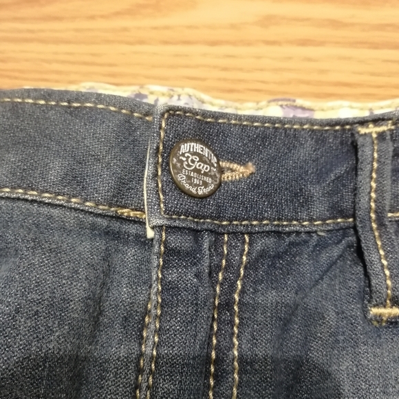 Girls denim skirt with butterfly back | GAP KIDS size 14 - Picture 4 of 7